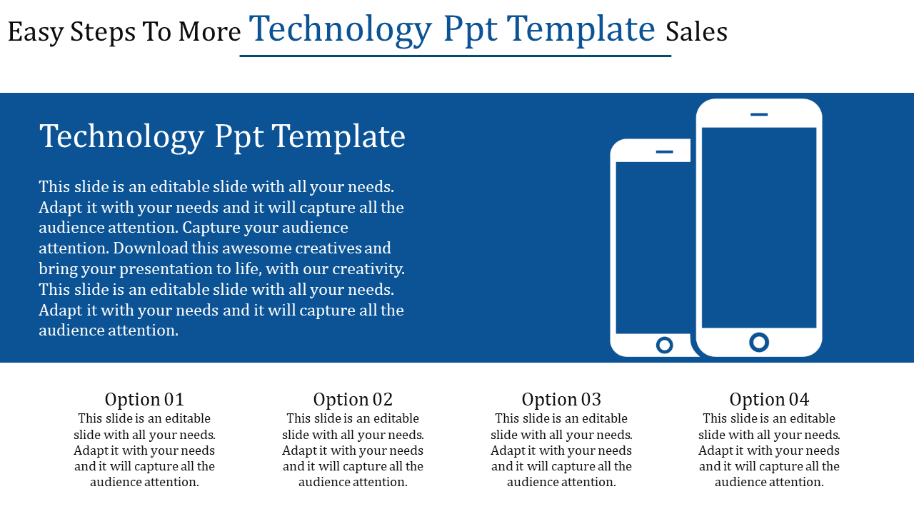 Download Alluring Technology PPT Template Slide presentation